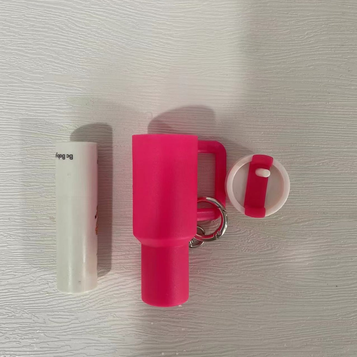 Wholesale 9x5x3cm Little Bigger Mini Tumbler Cup Keychains Pendant